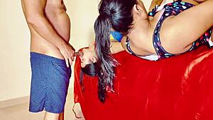 Uttaran20 - Steaming Desi Threesome With Inked Brunette Devouring Pussy