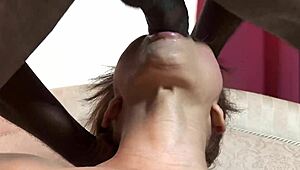 Getting Huge Big Cock Deep Inside For Intense Anal Creampie Action