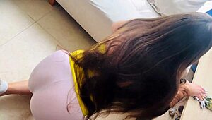 why does my venezuelan stepmom let me cover her tits for cash?