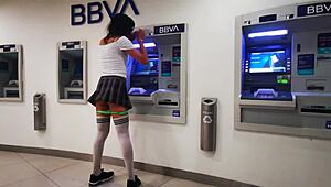 Tranny Flaunts Cock On Cablebus Exhibition!