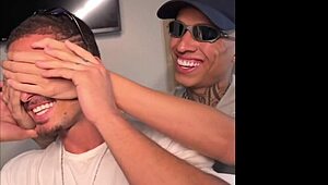 I felt overwhelming orgasms in this amateur threesome with hot Brazilian sex