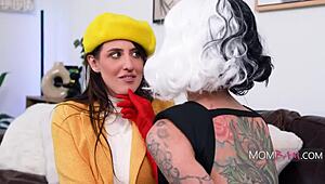 Donation seduction featuring charlie valentine and aubree valentine