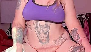 dildo riding to orgasm with huge hairy beaver