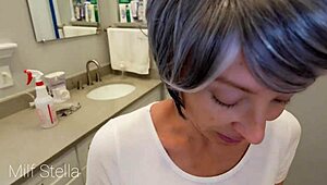 Hey granny maid, ready for some rough anal while cuffed up tight?