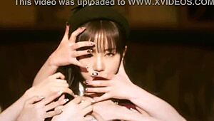 Naughty Mistress Drinks Intruder's Juice!