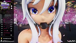 hentai vtuber elfie love doubles down hard!