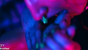 Sexy Latina With Big Tits Gets Soles Licked Tickled Moaning Horny Deepthroat Choking