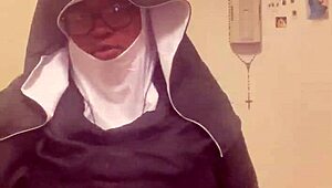 Nun Hazelnut spices up this Halloween night.