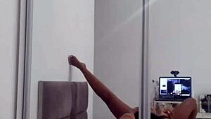 Mature Wife Flashes for Online Fan