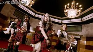 Naughty Mistress Drinks Intruder's Juice!