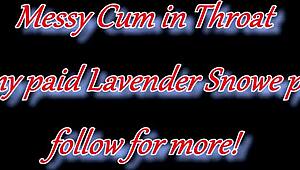 Petite Teen Pinned Hard for Sloppy 69 Throat Cum Blast