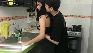 Horny Latina Stepsister Craves Her Stepbrother’s Cock Deep Inside in Wild Creampie Scene