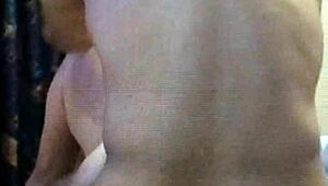 Intense double penetration makes my Mexican wife moan loudly.