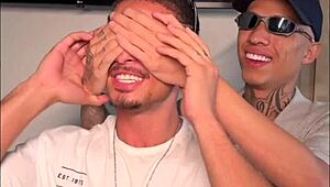 I felt overwhelming orgasms in this amateur threesome with hot Brazilian sex