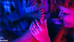 Sexy Latina With Big Tits Gets Soles Licked Tickled Moaning Horny Deepthroat Choking