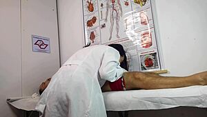 护士用原始技巧处理第一个病人的硬勃起