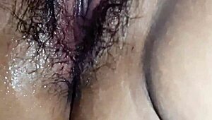 Final Close-Up of Filipina Girlfriend’s Pussy Licking Session