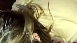 Latina enjoys deepthroat and blowjob with blonde