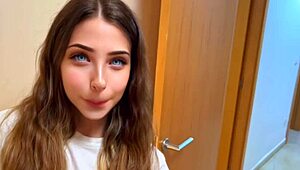 Teen Surprises Stepfather Watching Porn, Gives Massage for Hard Fuck