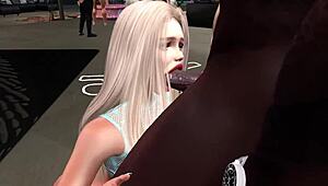 Catalina Engages in Intense Oral Sex with Big Cock