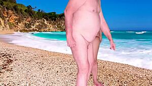 Wow, stripping it all off on the beach with Agarabas and Olpr!