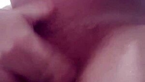 Pregnant Woman Enjoys Shower And Bathing Session