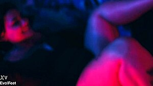 Sexy Latina With Big Tits Gets Soles Licked Tickled Moaning Horny Deepthroat Choking