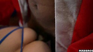 perfect asses of khalamite and chloe chevalier in costumes