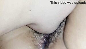 Final Close-Up of Filipina Girlfriend’s Pussy Licking Session