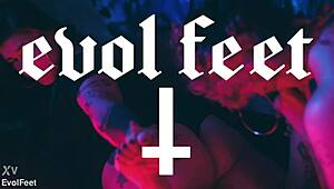 Sexy Latina With Big Tits Gets Soles Licked Tickled Moaning Horny Deepthroat Choking