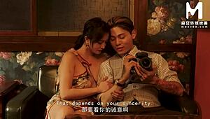 Modelmedia Asia展示黑人交换亚洲妻子