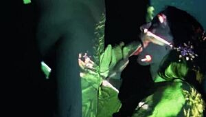 Detailed Double Facial Blowjob For My Little 18+ Stepsis During Casting