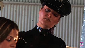 These two amazing lesbian pals rocked a strapon in a warehouse 😍