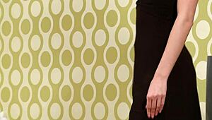 Blonde Mom in Stockings and Heels Gets Wild DoggyStyle on Bed