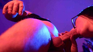 perverted boy pissing on slut’s tits and ass to mouth