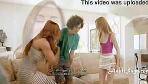 Stepmom Sophia Locke Keeps Fucking Me While Madi Collins and Jodie Johnson Date Crushes.