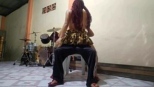 Latina Stepmom with Braided Hair Seduces Stepson for Intense Doggy Ride