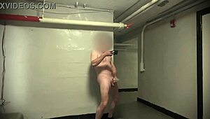 uh, public stroking my big cock and cum... almost got caught, oops!