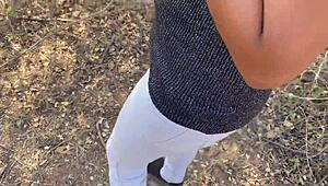 Indian Desi Beauty Drilled Hard in Jungle