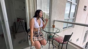 did you see me fucking my husband in my friend's house?