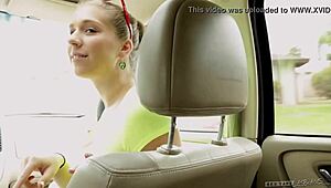 Halle Von, Dakota James, Alex Chance in Wild POV Licking!