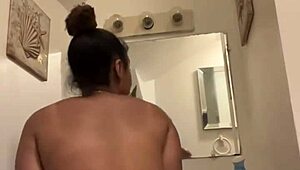 homemade redbone twerking with big tits and ass