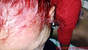 Esposa's Ass Takes Bareback Cum in Wild Domination