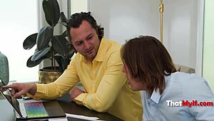 Threesome Action Settles Score With Tough Milf Boss