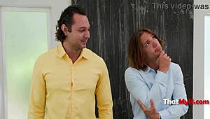 Threesome Action Settles Score With Tough Milf Boss