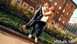 Bang-Up Amateur Russian Girl Loves Giving Oral and Riding Hard Cock in POV