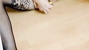 Milf does a hot striptease with masturbation, then takes big dick in her tight holes 😍