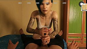 Halfway House 9: Intense 3D Porn Game with Big Tits Action