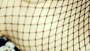 Milf does a hot striptease with masturbation, then takes big dick in her tight holes 😍