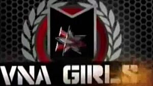 Lesbians Della Dane dominate with fierce tit play